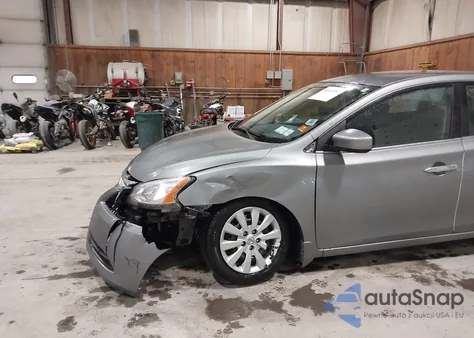 2013 Nissan Sentra Sv z USA, uszkodzony, nr VIN 3N1AB7AP7DL620648